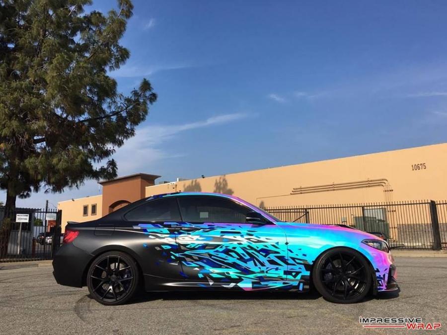  BMW M235i by Impressive Wrap 2016 года  (фото 2 из 15)